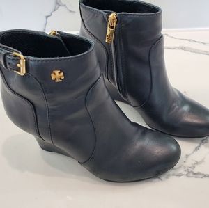 Tory Burch Milan Wedge Boots size 6